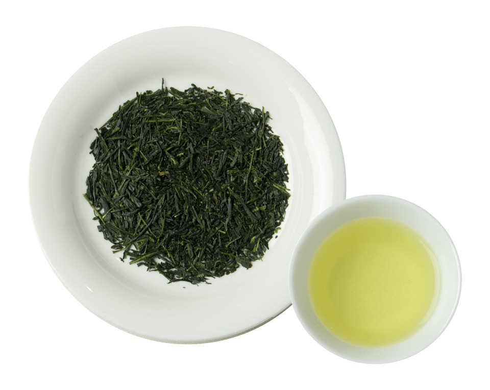 玉露茶湯與其茶葉外觀